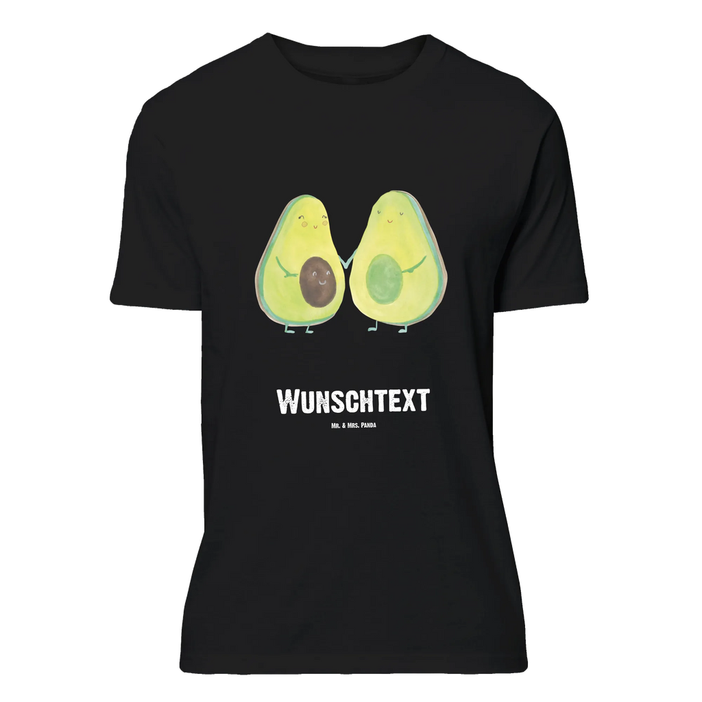 Personalisiertes T-Shirt Avocado Pärchen T-Shirt Personalisiert, T-Shirt mit Namen, T-Shirt mit Aufruck, Männer, Frauen, Wunschtext, Bedrucken, Avocado, Veggie, Vegan, Gesund, Avocuddle, Liebe, Schwangerschaft, Familie, Babyshower, Babyparty, Hochzeit, Kinder, Avocados, Geburt