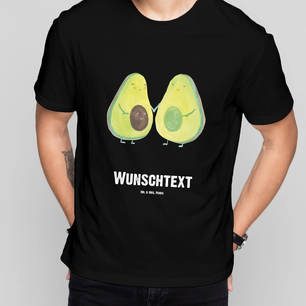 Personalisiertes T-Shirt Avocado Pärchen T-Shirt Personalisiert, T-Shirt mit Namen, T-Shirt mit Aufruck, Männer, Frauen, Wunschtext, Bedrucken, Avocado, Veggie, Vegan, Gesund, Avocuddle, Liebe, Schwangerschaft, Familie, Babyshower, Babyparty, Hochzeit, Kinder, Avocados, Geburt