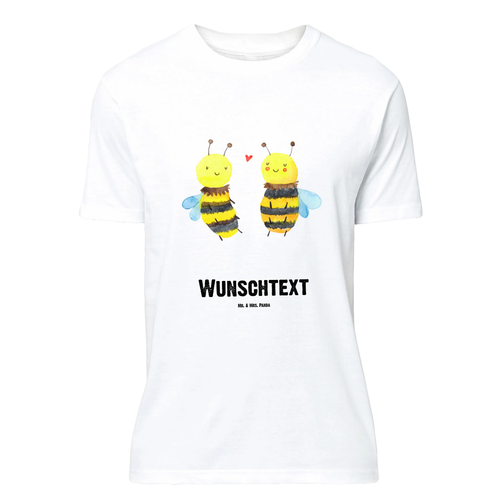 Personalisiertes T-Shirt Biene Verliebt T-Shirt Personalisiert, T-Shirt mit Namen, T-Shirt mit Aufruck, Männer, Frauen, Wunschtext, Bedrucken, Biene, Wespe, Hummel