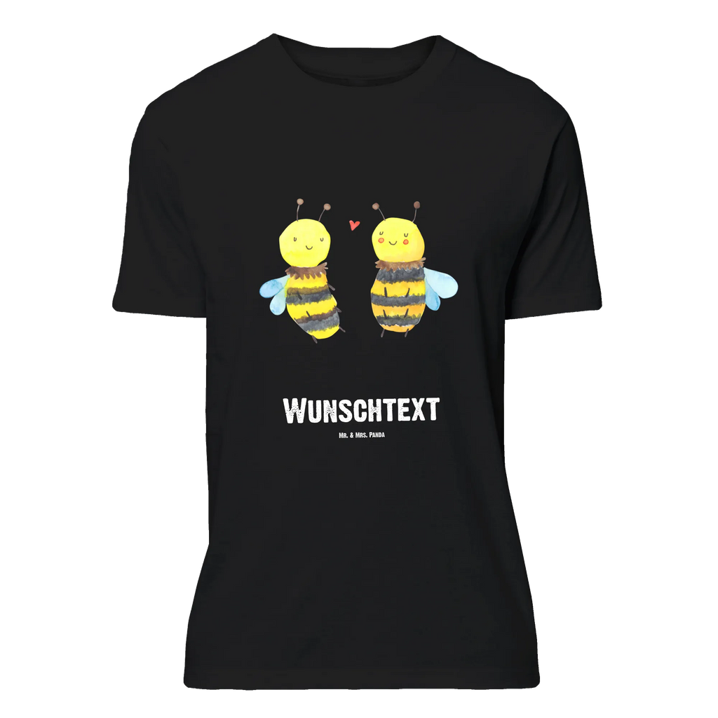 Personalisiertes T-Shirt Biene Verliebt T-Shirt Personalisiert, T-Shirt mit Namen, T-Shirt mit Aufruck, Männer, Frauen, Wunschtext, Bedrucken, Biene, Wespe, Hummel