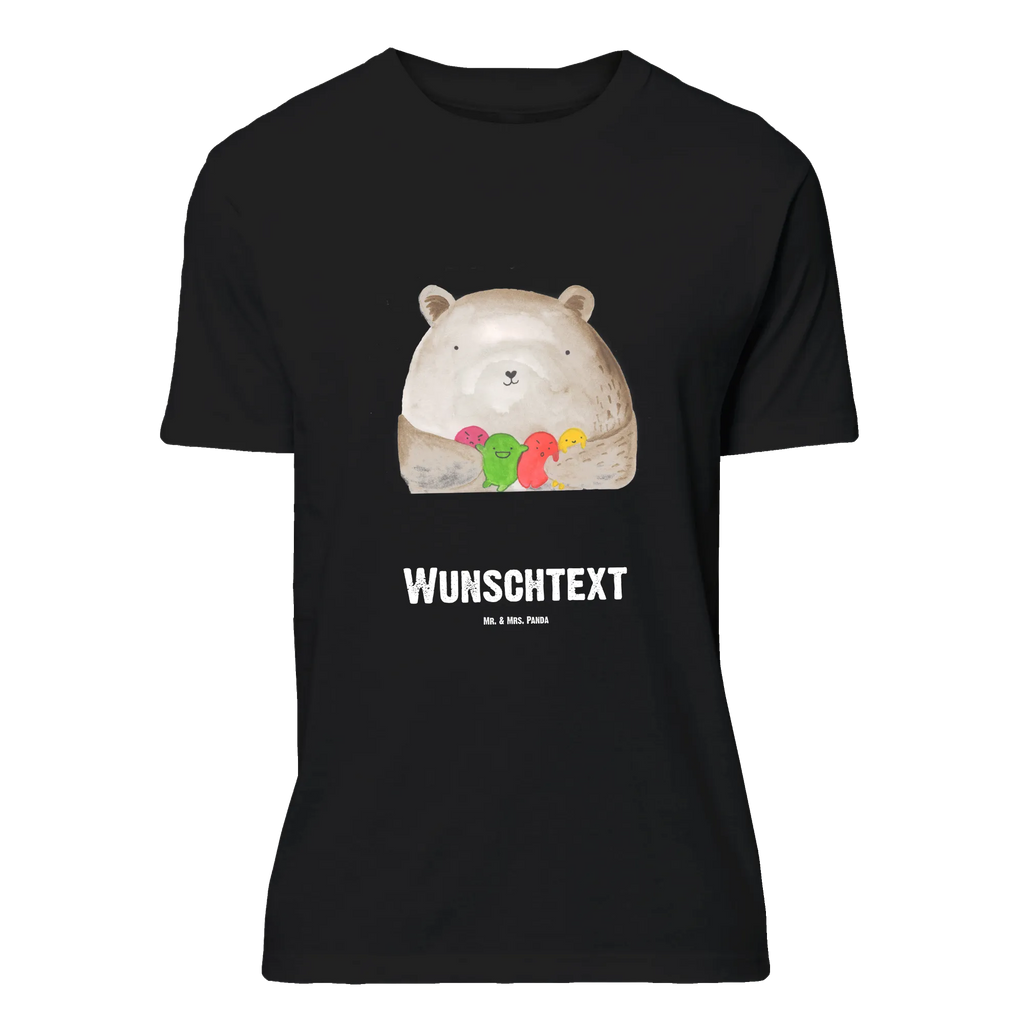 Personalisiertes T-Shirt Bär Gefühl T-Shirt Personalisiert, T-Shirt mit Namen, T-Shirt mit Aufruck, Männer, Frauen, Wunschtext, Bedrucken, Bär, Teddy, Teddybär, Wahnsinn, Verrückt, Durchgedreht