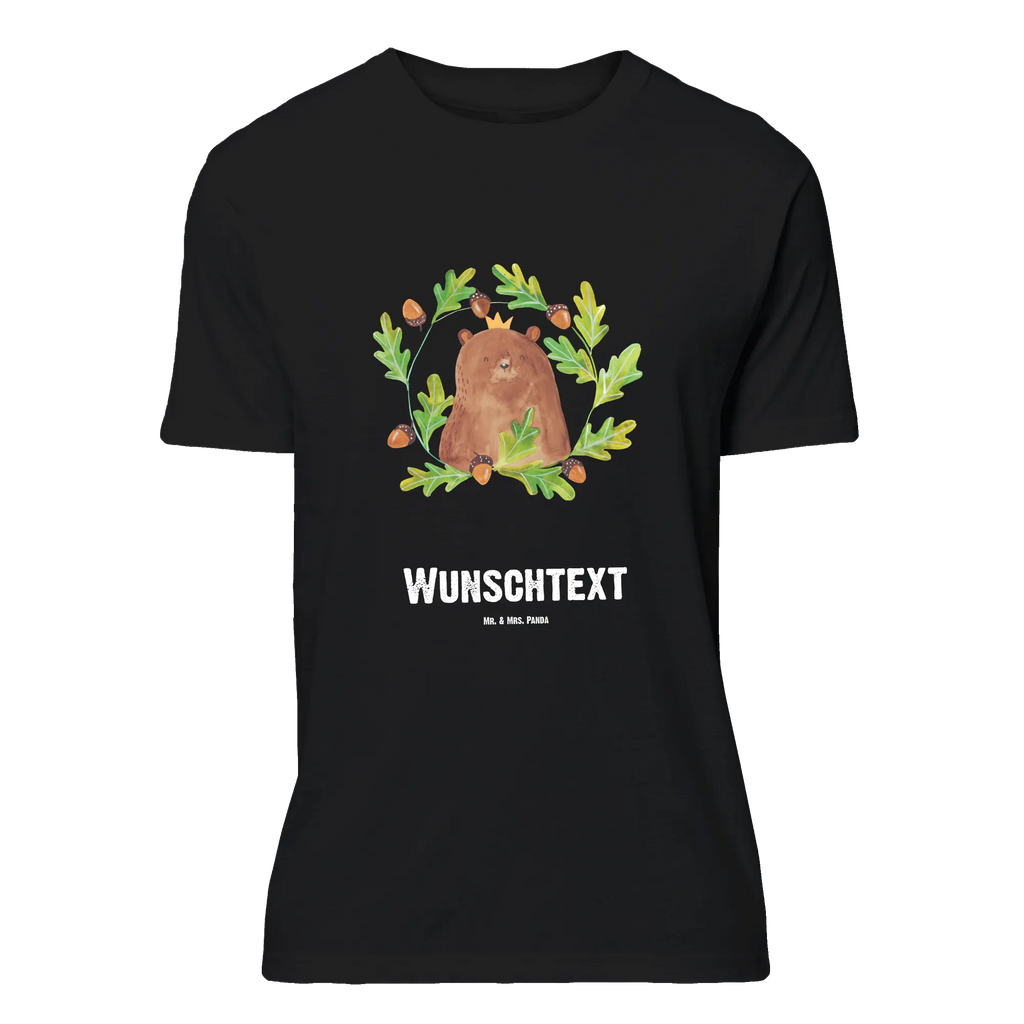 Personalisiertes T-Shirt Bär König T-Shirt Personalisiert, T-Shirt mit Namen, T-Shirt mit Aufruck, Männer, Frauen, Wunschtext, Bedrucken, Bär, Teddy, Teddybär, Papa, Papa Bär, bester Vater, bester Papa, weltbester Papa, Vatertag, Vater, Dad, Daddy, Papi