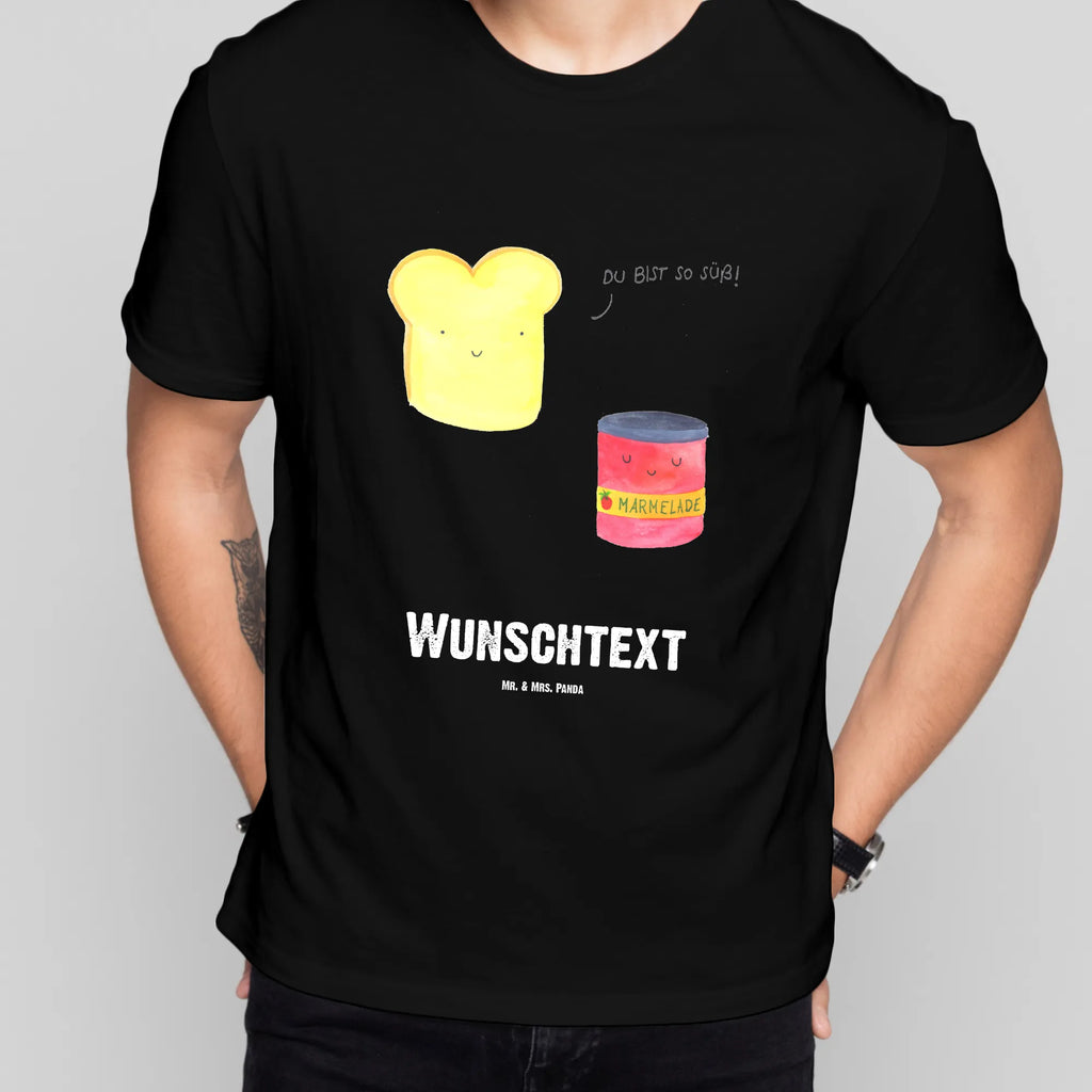 Personalisiertes T-Shirt Toast & Marmelade T-Shirt Personalisiert, T-Shirt mit Namen, T-Shirt mit Aufruck, Männer, Frauen, Wunschtext, Bedrucken, Tiermotive, Gute Laune, lustige Sprüche, Tiere, Toast, Marmelade, Dreamteam, süße Postkarte, süß, Küche Deko, Küche Spruch, Frühstück Einladung, Brot, Toastbrot