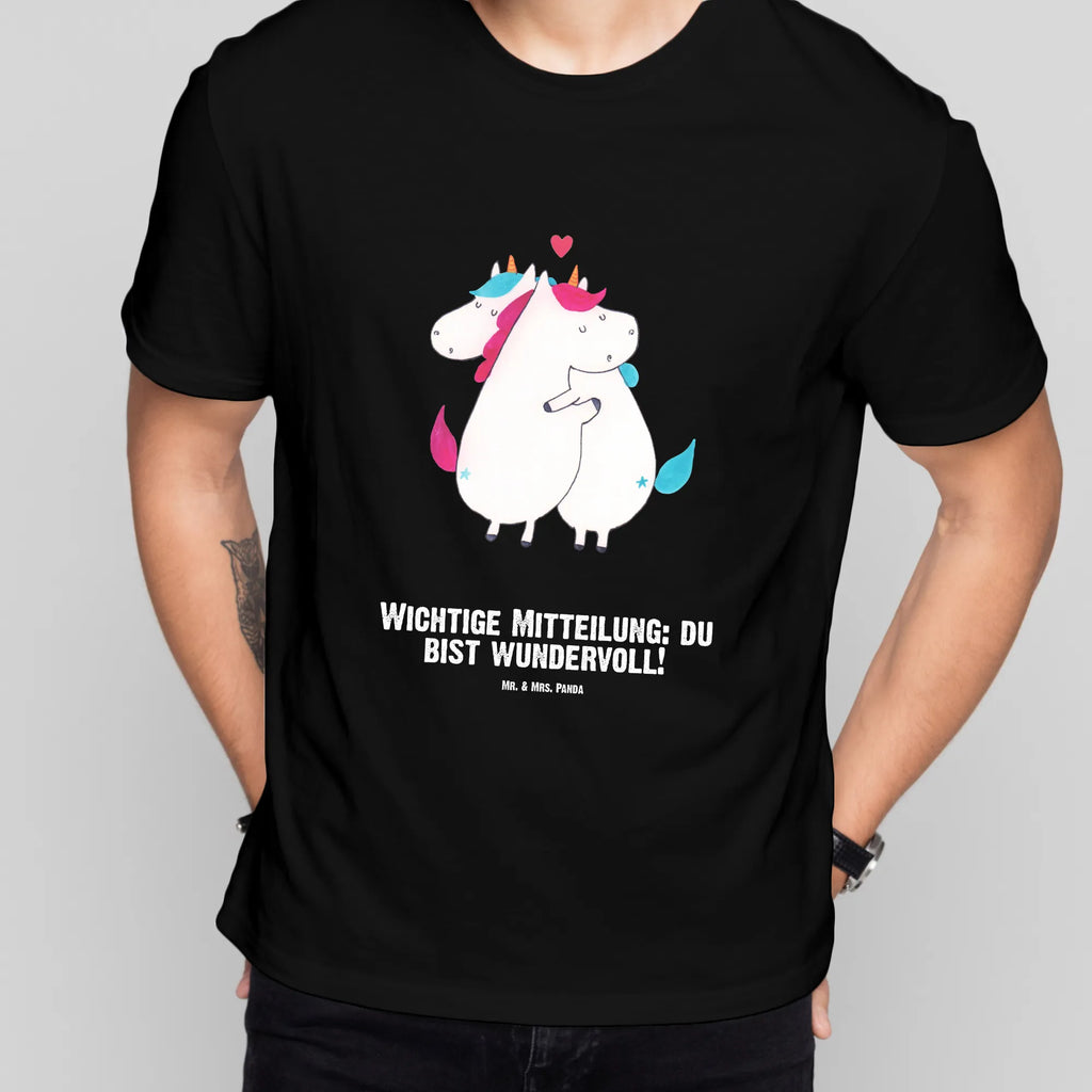 Personalisiertes T-Shirt Einhorn Mitteilung T-Shirt Personalisiert, T-Shirt mit Namen, T-Shirt mit Aufruck, Männer, Frauen, Wunschtext, Bedrucken, Einhorn, Einhörner, Einhorn Deko, Unicorn, Valentinstag, Valentine, Liebe, Geschenk, Partner, Ehe, lustig, witzig, Spruch