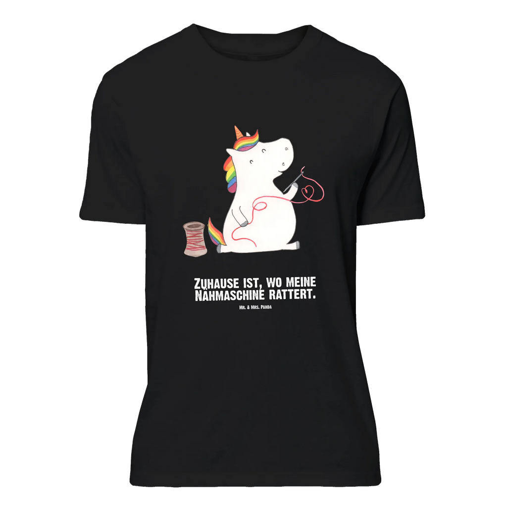 Personalisiertes T-Shirt Einhorn Näherin T-Shirt Personalisiert, T-Shirt mit Namen, T-Shirt mit Aufruck, Männer, Frauen, Wunschtext, Bedrucken, Einhorn, Einhörner, Einhorn Deko, Pegasus, Unicorn, Näherin, nähen, Mädchen, Freundin, Häkeln, Stricken, basteln, Nähzimmer