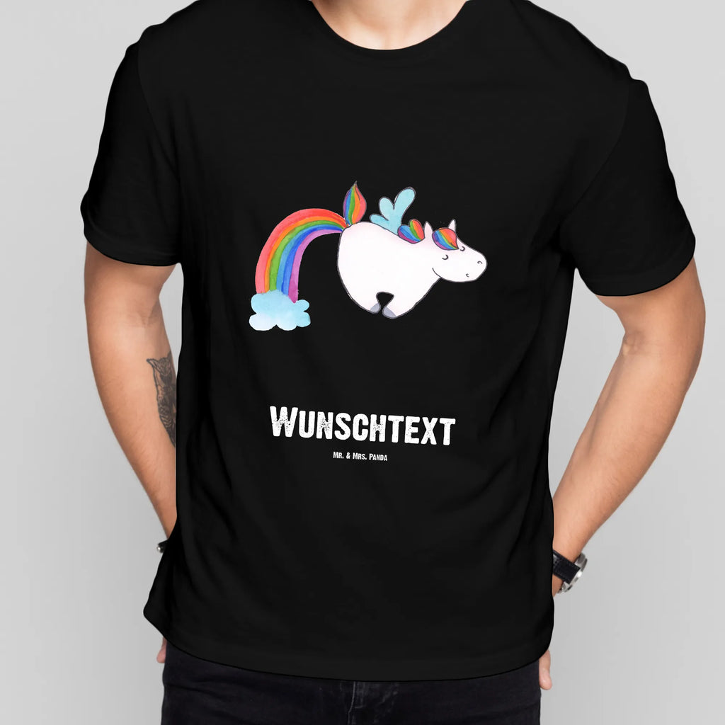 Personalisiertes T-Shirt Einhorn Pegasus T-Shirt Personalisiert, T-Shirt mit Namen, T-Shirt mit Aufruck, Männer, Frauen, Wunschtext, Bedrucken, Einhorn, Einhörner, Einhorn Deko, Pegasus, Unicorn, Regenbogen, Spielen, Realität, Glitzer, Erwachsenwerden