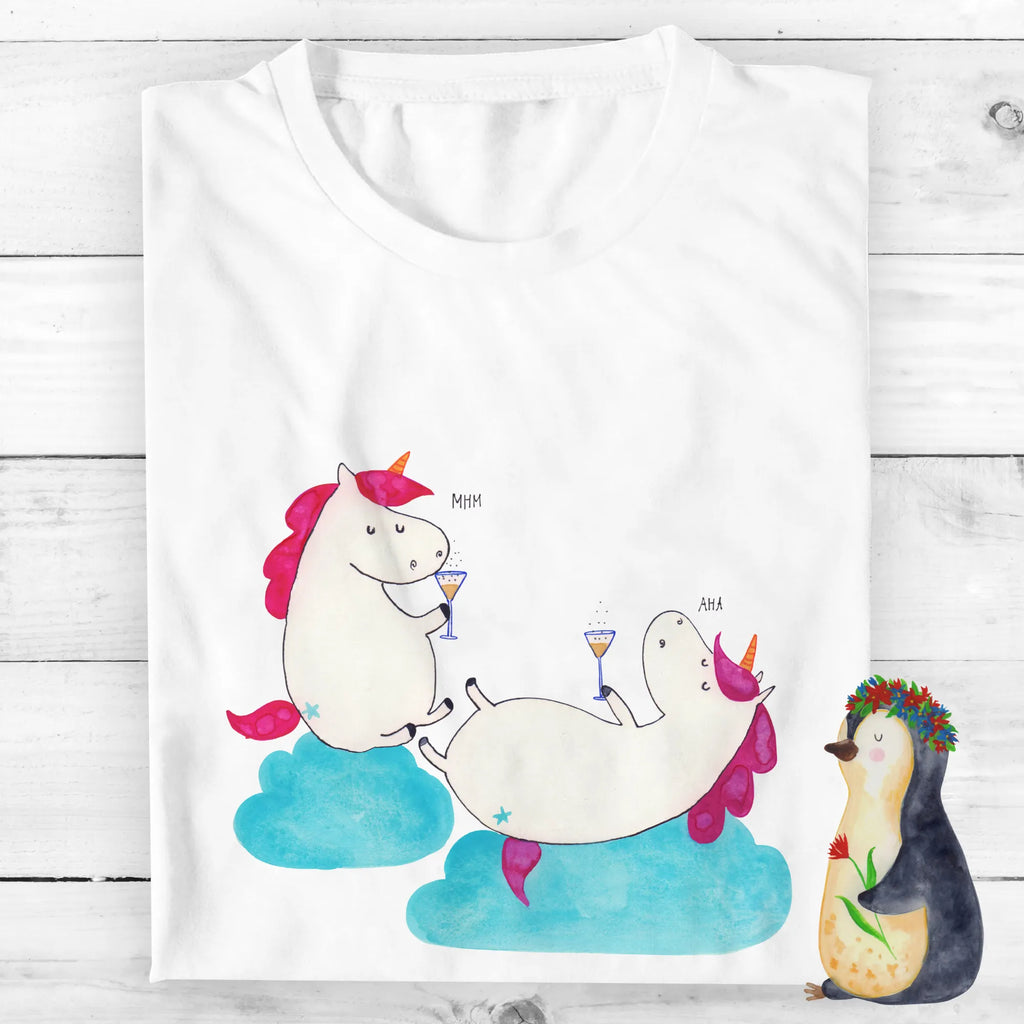 Personalisiertes T-Shirt Einhörner Sekt T-Shirt Personalisiert, T-Shirt mit Namen, T-Shirt mit Aufruck, Männer, Frauen, Wunschtext, Bedrucken, Einhorn, Einhörner, Einhorn Deko, Unicorn, Freundinnen, Freundin, BFF, Sekt, Mädelsabend, Spaß, Party, Korken, Anstoßen, Beste