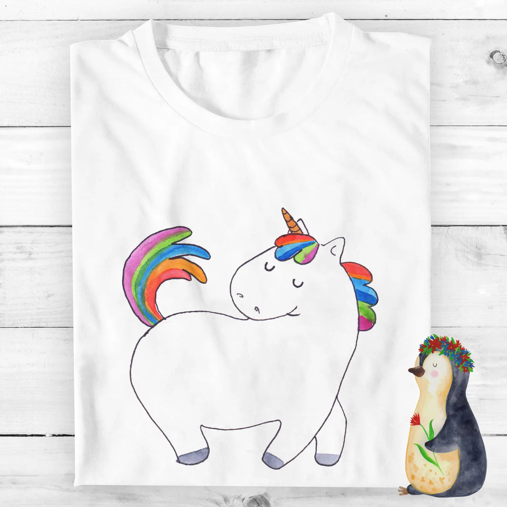 Personalisiertes T-Shirt Einhorn stolzierend T-Shirt Personalisiert, T-Shirt mit Namen, T-Shirt mit Aufruck, Männer, Frauen, Wunschtext, Bedrucken, Einhorn, Einhörner, Einhorn Deko, Pegasus, Unicorn, stolz, anders, bunt, Pferd, Reiter, Reiten, Freundin, Geschenk