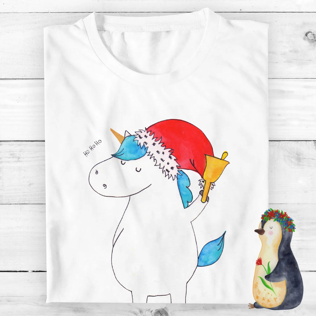 Personalisiertes T-Shirt Einhorn Weihnachtsmann T-Shirt Personalisiert, T-Shirt mit Namen, T-Shirt mit Aufruck, Männer, Frauen, Wunschtext, Bedrucken, Einhorn, Einhörner, Einhorn Deko, Pegasus, Unicorn, Gin, Schokolade, Schoki, Weihnachten, Weihnachtsmann, Nikolaus, Wunschzettel, Wunschliste, Feenstaub