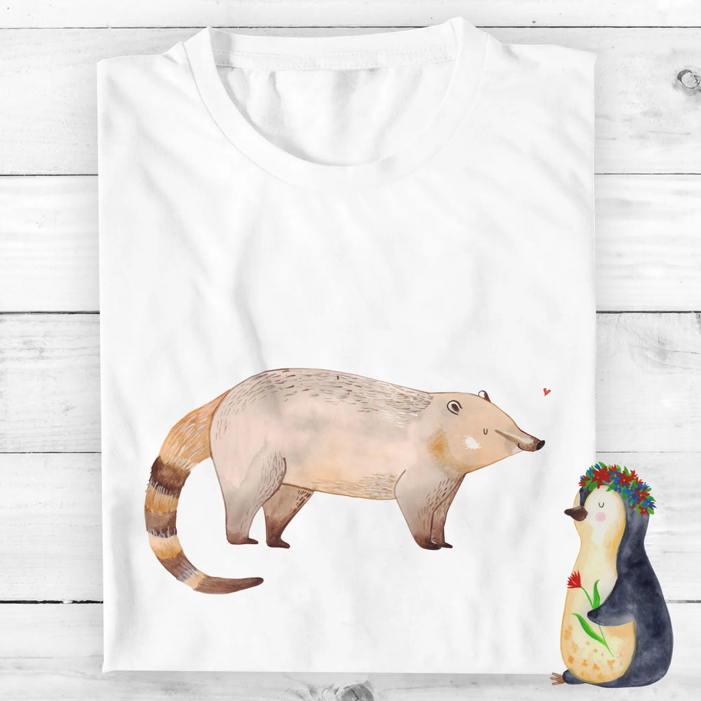 Personalisiertes T-Shirt Nasenbär T-Shirt Personalisiert, T-Shirt mit Namen, T-Shirt mit Aufruck, Männer, Frauen, Wunschtext, Bedrucken, Tiermotive, Gute Laune, lustige Sprüche, Tiere, Nasenbär, Nasenbären, Rüsselbär, Bär