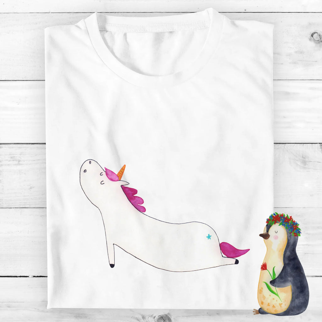 Personalisiertes T-Shirt Einhorn Yoga T-Shirt Personalisiert, T-Shirt mit Namen, T-Shirt mit Aufruck, Männer, Frauen, Wunschtext, Bedrucken, Einhorn, Einhörner, Einhorn Deko, Pegasus, Unicorn, Yoga, Namaste, Achtsamkeit, Entspannung, Joga, Yogamatte, Sport, lustig, witzig, süß