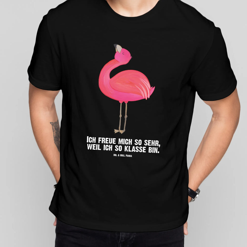 Personalisiertes T-Shirt Flamingo stolz T-Shirt Personalisiert, T-Shirt mit Namen, T-Shirt mit Aufruck, Männer, Frauen, Wunschtext, Bedrucken, Flamingo, stolz, Freude, Selbstliebe, Selbstakzeptanz, Freundin, beste Freundin, Tochter, Mama, Schwester