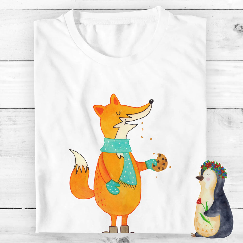 Personalisiertes T-Shirt Fuchs Keks T-Shirt Personalisiert, T-Shirt mit Namen, T-Shirt mit Aufruck, Männer, Frauen, Wunschtext, Bedrucken, Fuchs, Füchse, Backen Spruch, Kekse, Winter, Weihnachtszeit, Plätzchen, Liebe, Küche Deko