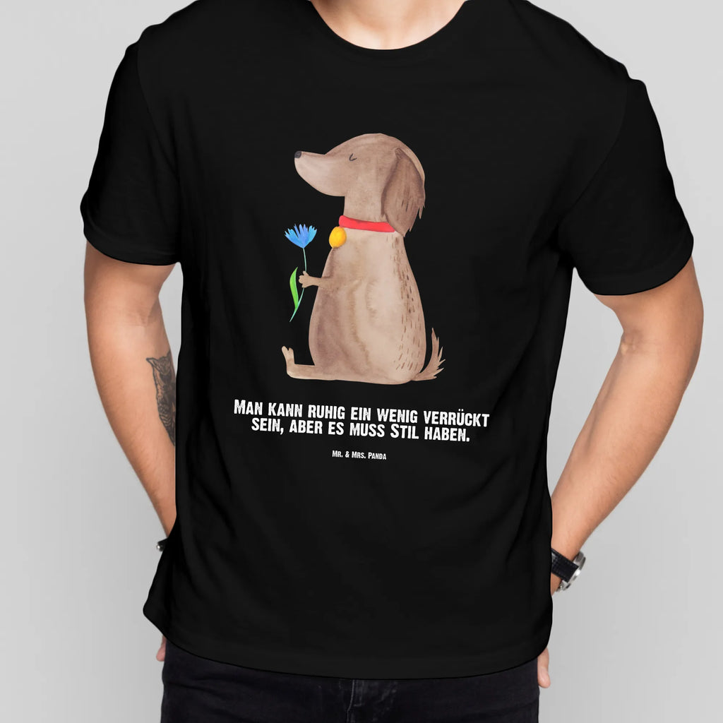 Personalisiertes T-Shirt Hund Blume T-Shirt Personalisiert, T-Shirt mit Namen, T-Shirt mit Aufruck, Männer, Frauen, Wunschtext, Bedrucken, Hund, Hundemotiv, Haustier, Hunderasse, Tierliebhaber, Hundebesitzer, Sprüche, Hunde, Frauchen, Hundeliebe