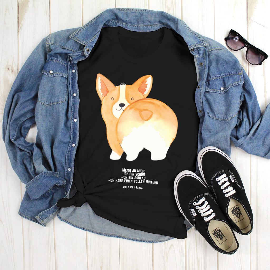 Personalisiertes T-Shirt Corgie Po T-Shirt Personalisiert, T-Shirt mit Namen, T-Shirt mit Aufruck, Männer, Frauen, Wunschtext, Bedrucken, Hund, Hundemotiv, Haustier, Hunderasse, Tierliebhaber, Hundebesitzer, Sprüche, Corgie, Hundeliebe, Motivation, Selbstliebe, Spruch