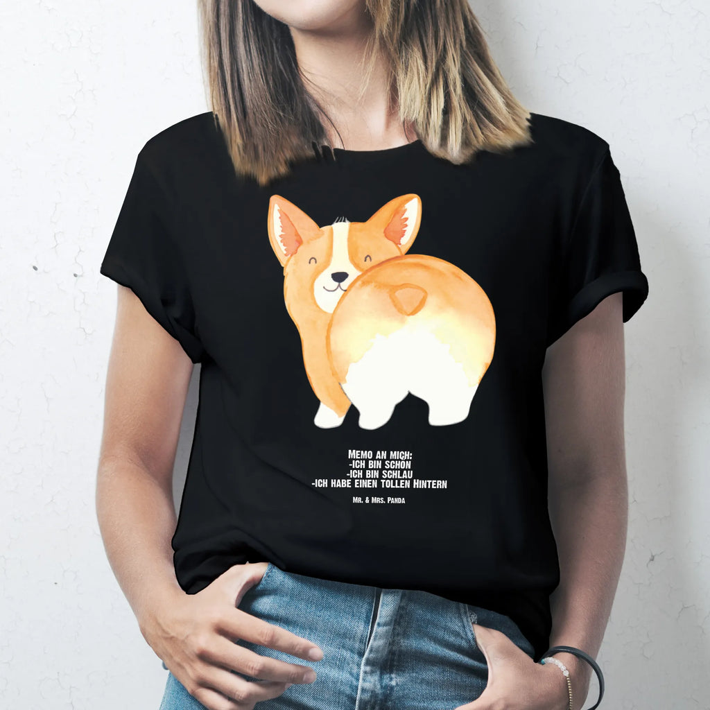 Personalisiertes T-Shirt Corgie Po T-Shirt Personalisiert, T-Shirt mit Namen, T-Shirt mit Aufruck, Männer, Frauen, Wunschtext, Bedrucken, Hund, Hundemotiv, Haustier, Hunderasse, Tierliebhaber, Hundebesitzer, Sprüche, Corgie, Hundeliebe, Motivation, Selbstliebe, Spruch