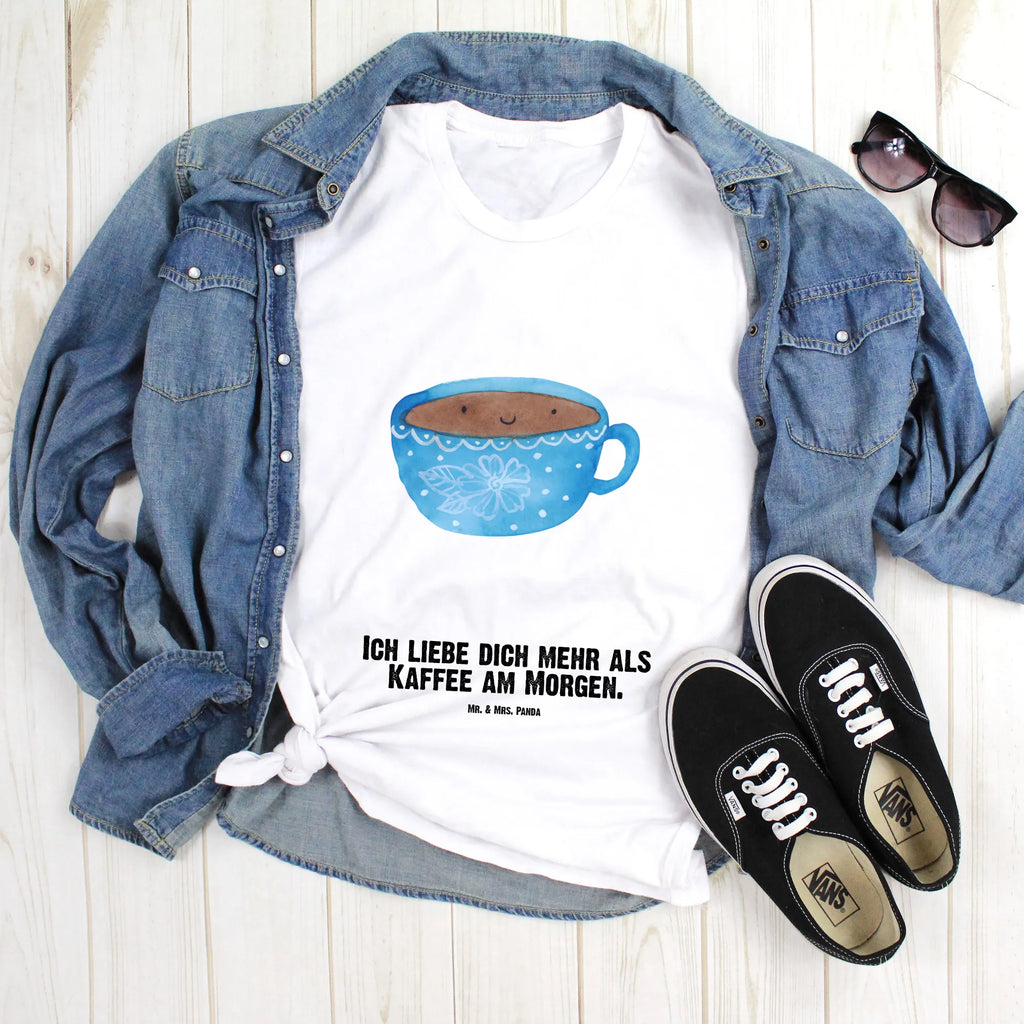 Personalisiertes T-Shirt Kaffee Tasse T-Shirt Personalisiert, T-Shirt mit Namen, T-Shirt mit Aufruck, Männer, Frauen, Wunschtext, Bedrucken, Tiermotive, Gute Laune, lustige Sprüche, Tiere, Kaffee, Tasse, Liebe, Geschmack, Genuss, Glücklich