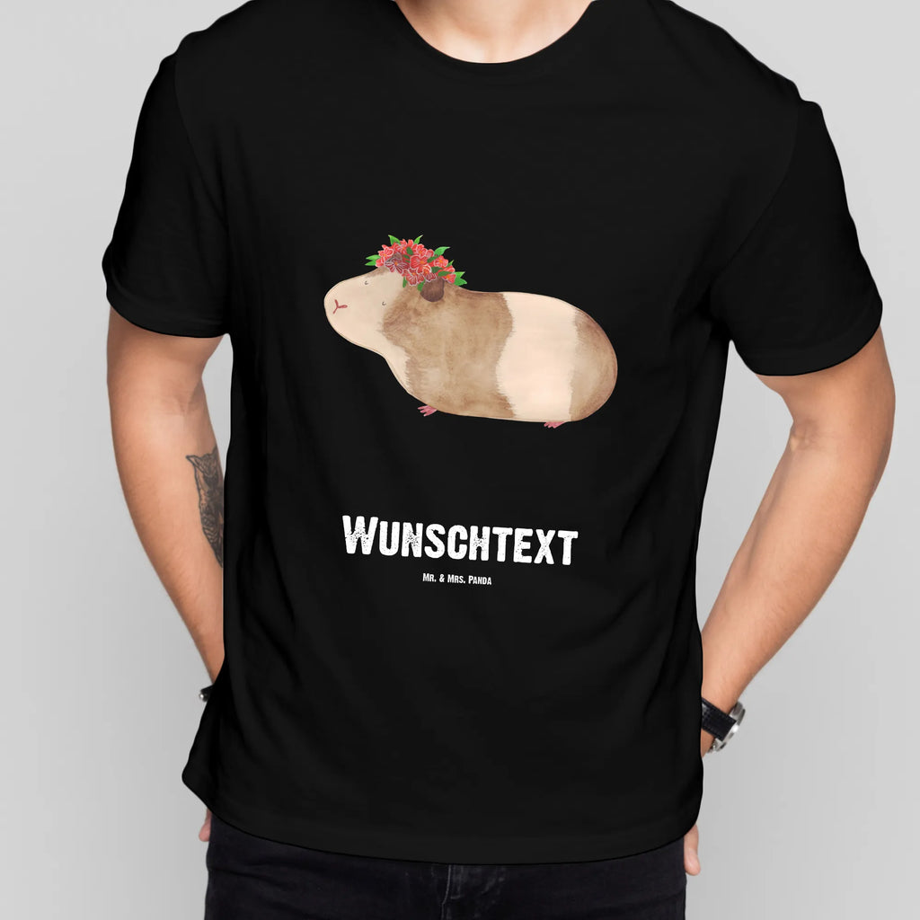 Personalisiertes T-Shirt Meerschweinchen weise T-Shirt Personalisiert, T-Shirt mit Namen, T-Shirt mit Aufruck, Männer, Frauen, Wunschtext, Bedrucken, Tiermotive, Gute Laune, lustige Sprüche, Tiere, Meerschweinchen, Meerie, Meeries, Wunder, Blumenkind, Realität, Spruch, Weisheit, Motivation, Wunderland