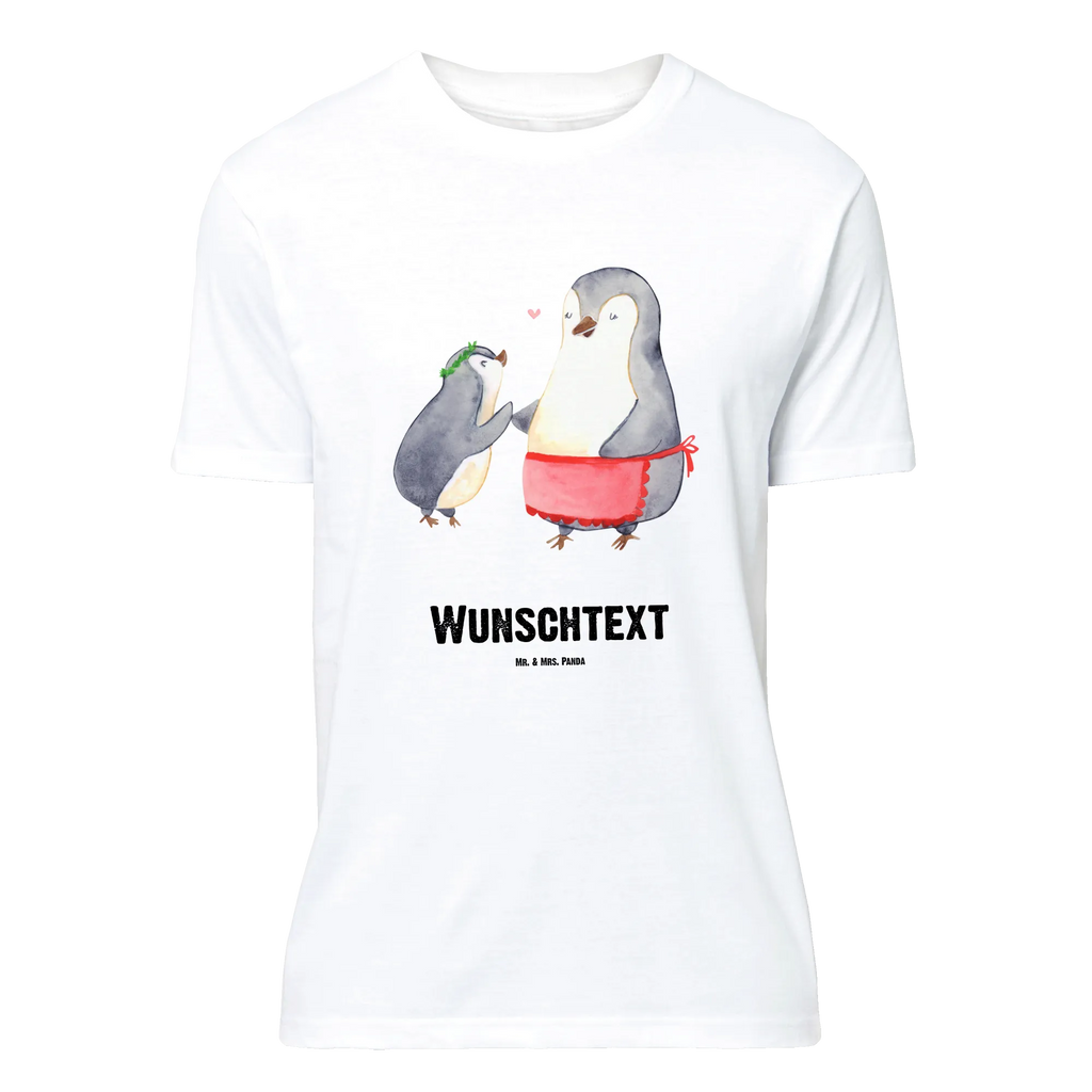 Personalisiertes T-Shirt Pinguin mit Kind T-Shirt Personalisiert, T-Shirt mit Namen, T-Shirt mit Aufruck, Männer, Frauen, Familie, Vatertag, Muttertag, Bruder, Schwester, Mama, Papa, Oma, Opa, Geschenk, Mami, Mutti, Mutter, Geburststag