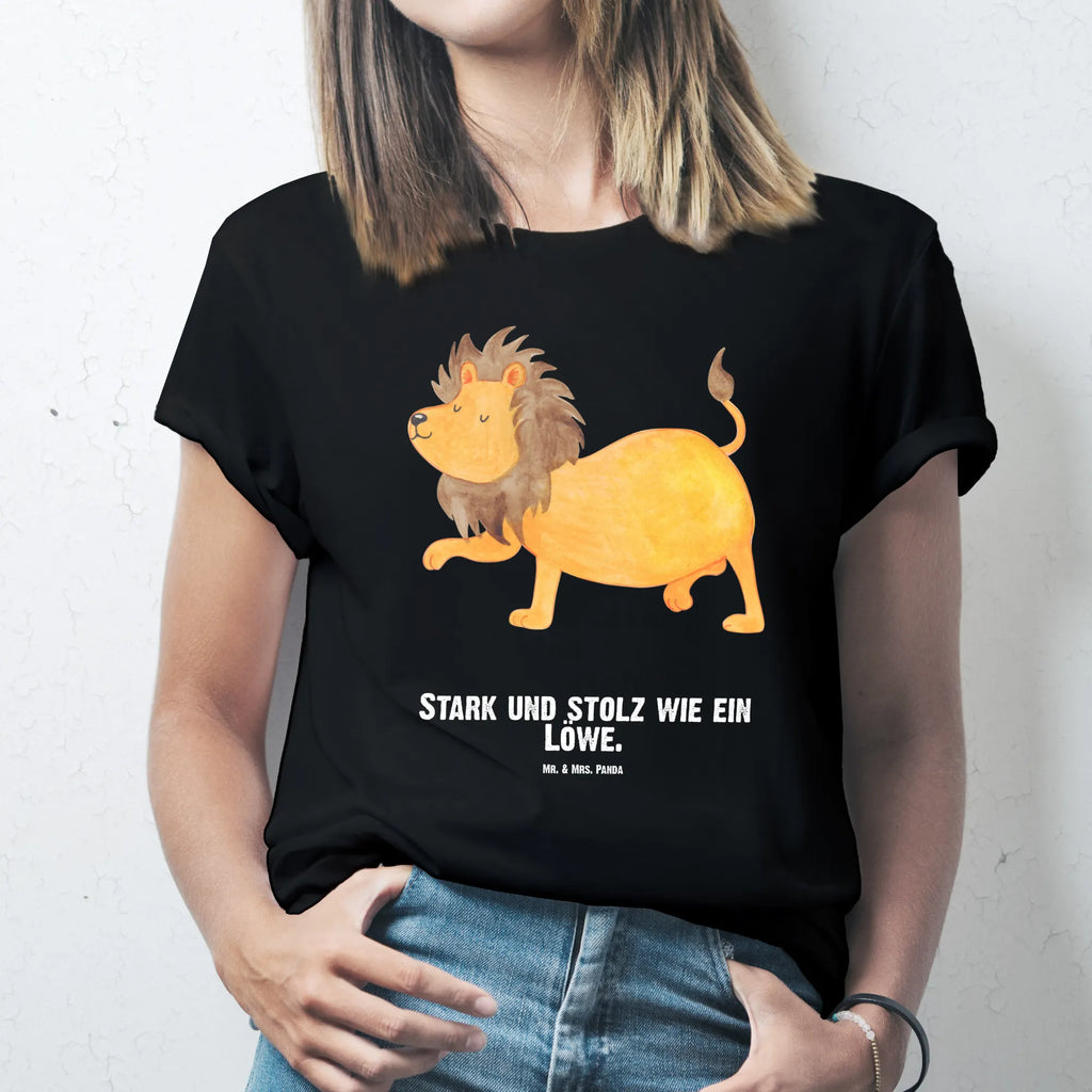 Personalisiertes T-Shirt Sternzeichen Löwe T-Shirt Personalisiert, T-Shirt mit Namen, T-Shirt mit Aufruck, Männer, Frauen, Wunschtext, Bedrucken, Tierkreiszeichen, Sternzeichen, Horoskop, Astrologie, Aszendent, Löwe Geschenk, Löwe Sternzeichen, Geschenk Juli, Geburtstag Juli, Geschenk August, Geburtstag August, König der Tiere