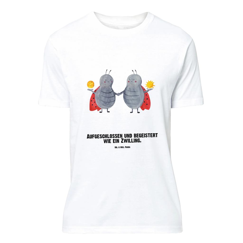 Personalisiertes T-Shirt Sternzeichen Zwilling T-Shirt Personalisiert, T-Shirt mit Namen, T-Shirt mit Aufruck, Männer, Frauen, Wunschtext, Bedrucken, Tierkreiszeichen, Sternzeichen, Horoskop, Astrologie, Aszendent, Zwillinge, Zwilling Geschenk, Zwilling Sternzeichen, Geburtstag Mai, Geschenk Mai, Geschenk Juni, Marienkäfer, Glückskäfer, Zwillingsbruder, Zwillingsschwester