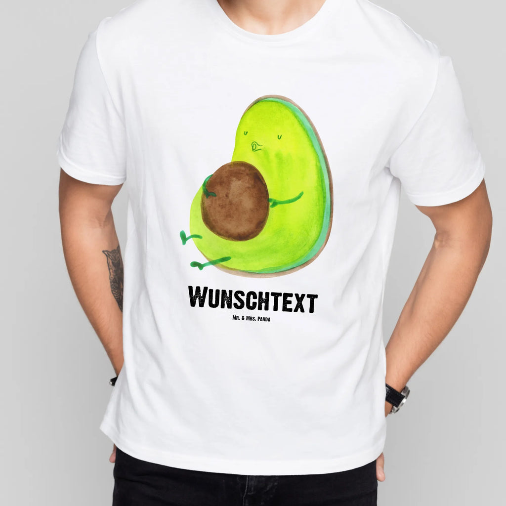 Personalisiertes T-Shirt Avocado pfeift T-Shirt Personalisiert, T-Shirt mit Namen, T-Shirt mit Aufruck, Männer, Frauen, Wunschtext, Bedrucken, Avocado, Veggie, Vegan, Gesund, Diät, Abnehmen, Ernährung, dick sein