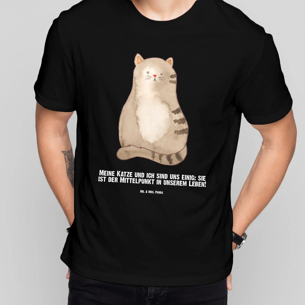 Personalisiertes T-Shirt Katze sitzend T-Shirt Personalisiert, T-Shirt mit Namen, T-Shirt mit Aufruck, Männer, Frauen, Wunschtext, Bedrucken, Katze, Katzenmotiv, Katzenfan, Katzendeko, Katzenfreund, Katzenliebhaber, Katzenprodukte, Katzenartikel, Katzenaccessoires, Katzensouvenirs, Katzenliebhaberprodukte, Katzenmotive, Katzen, Kater, Mietze, Cat, Cats, Katzenhalter, Katzenbesitzerin, Haustier, Katzenliebe, Lebensinhalt, Liebe, Mittelpunkt, Familie