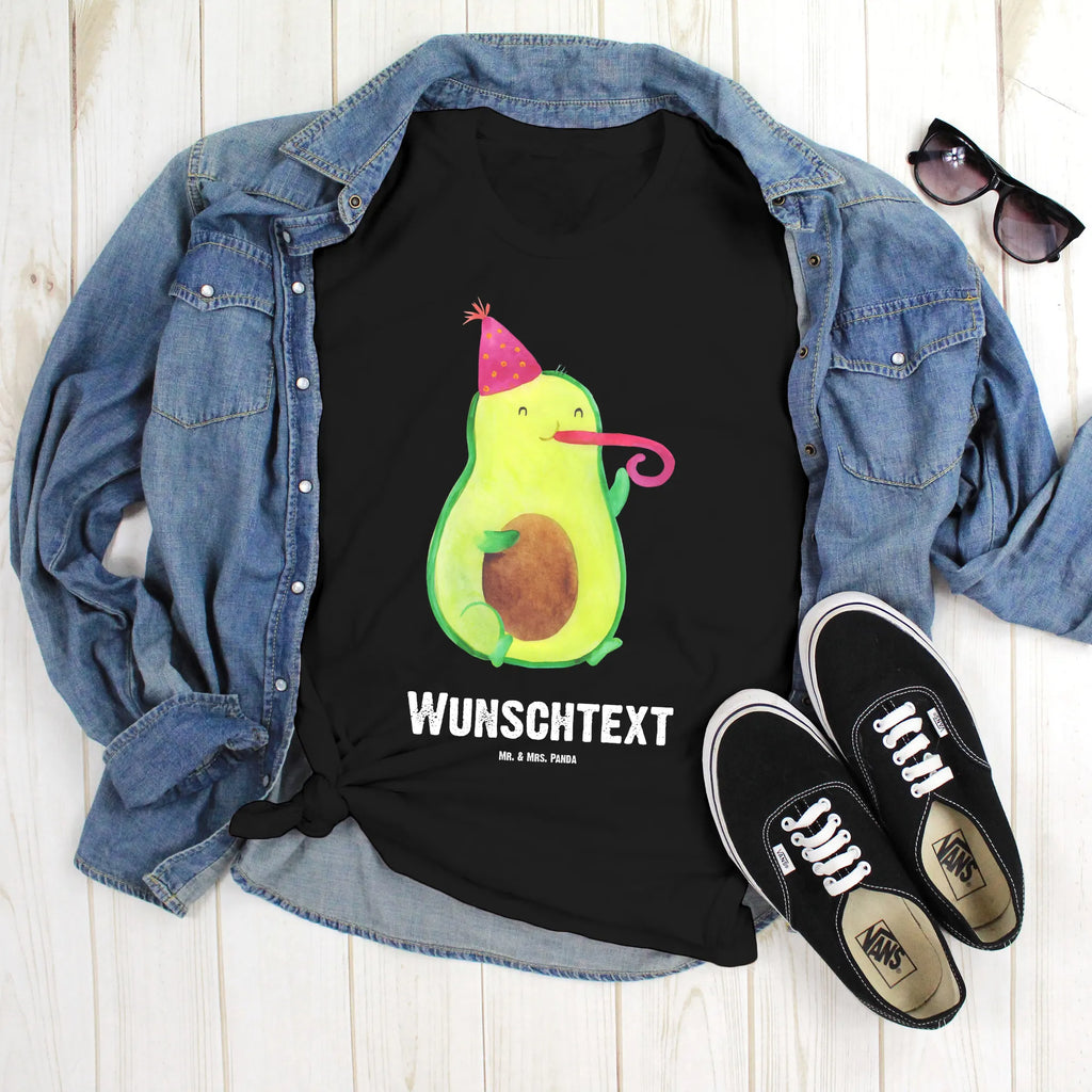 Personalisiertes T-Shirt Avocado Birthday T-Shirt Personalisiert, T-Shirt mit Namen, T-Shirt mit Aufruck, Männer, Frauen, Wunschtext, Bedrucken, Avocado, Veggie, Vegan, Gesund