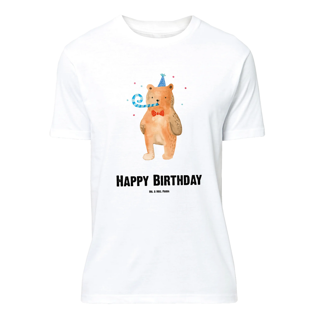 Personalisiertes T-Shirt Birthday Bär T-Shirt Personalisiert, T-Shirt mit Namen, T-Shirt mit Aufruck, Männer, Frauen, Wunschtext, Bedrucken, Bär, Teddy, Teddybär, Happy Birthday, Alles Gute, Glückwunsch, Geburtstag