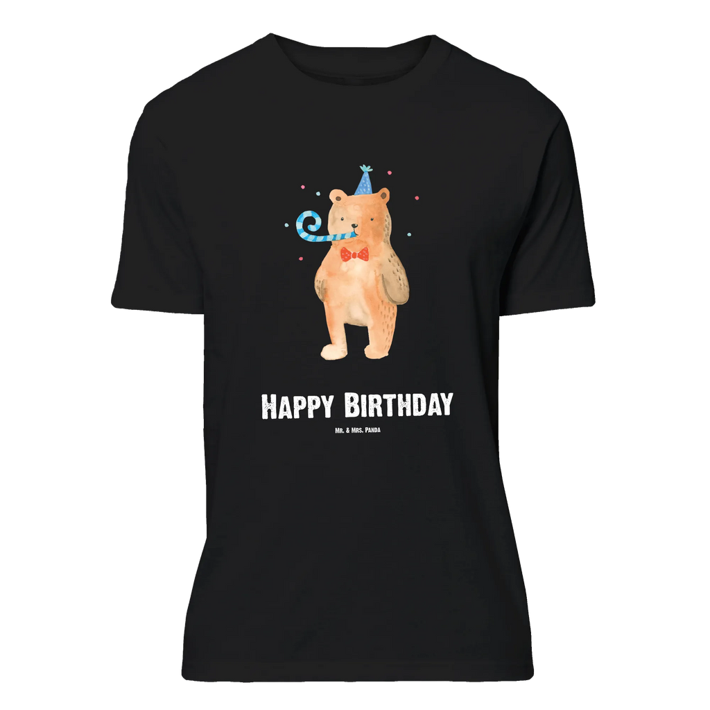 Personalisiertes T-Shirt Birthday Bär T-Shirt Personalisiert, T-Shirt mit Namen, T-Shirt mit Aufruck, Männer, Frauen, Wunschtext, Bedrucken, Bär, Teddy, Teddybär, Happy Birthday, Alles Gute, Glückwunsch, Geburtstag