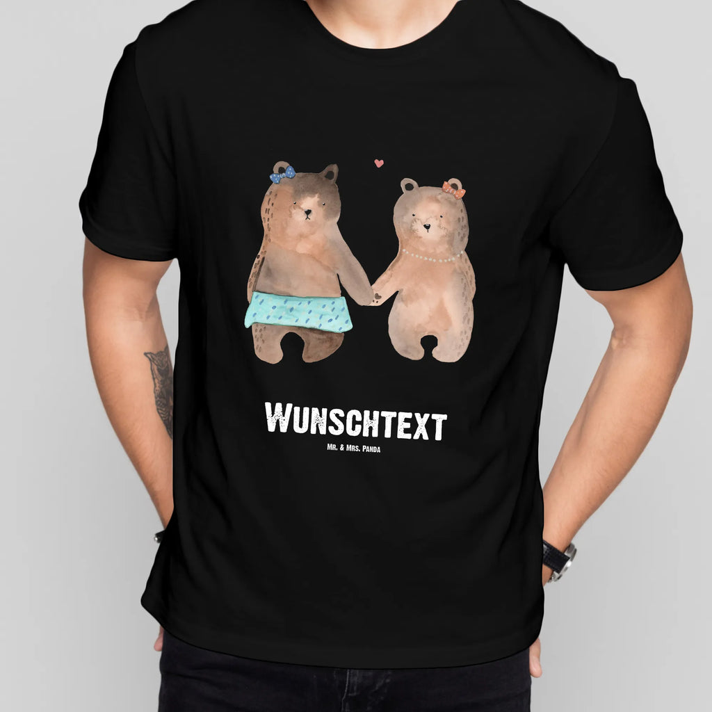 Personalisiertes T-Shirt Bär Freundin T-Shirt Personalisiert, T-Shirt mit Namen, T-Shirt mit Aufruck, Männer, Frauen, Wunschtext, Bedrucken, Bär, Teddy, Teddybär, Bär Freundin Beste Freund Liebe Liebesbeweis Verliebt Kumpel Kumpeliene