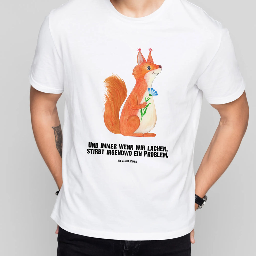 Personalisiertes T-Shirt Eichhörnchen Blume T-Shirt Personalisiert, T-Shirt mit Namen, T-Shirt mit Aufruck, Männer, Frauen, Wunschtext, Bedrucken, Tiermotive, Gute Laune, lustige Sprüche, Tiere, Eichhörnchen, Eichhorn, Spruch positiv, Lachen, Spaß, Motivation Sprüche, Motivation Bilder, glücklich Spruch, Spruch Deko