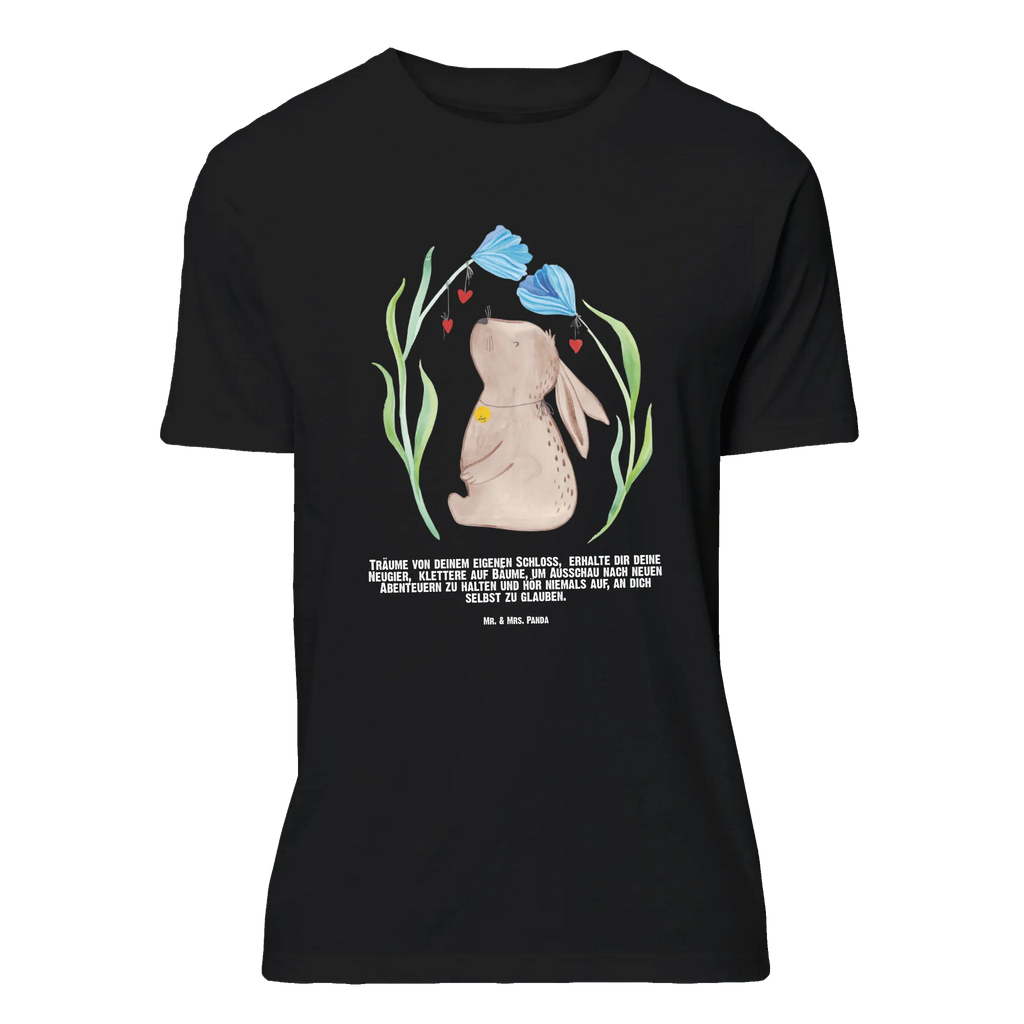 Personalisiertes T-Shirt Hase Blume T-Shirt Personalisiert, T-Shirt mit Namen, T-Shirt mit Aufruck, Männer, Frauen, Wunschtext, Bedrucken, Ostern, Osterhase, Ostergeschenke, Osternest, Osterdeko, Geschenke zu Ostern, Ostern Geschenk, Ostergeschenke Kinder, Ostern Kinder, Hase, Kaninchen, Kind, Taufe, Taufgeschenk, Geburt, Schwangerschaft, erstes Kind, Kindergeburtstag, Geburtstag, Hoffnung, Träume