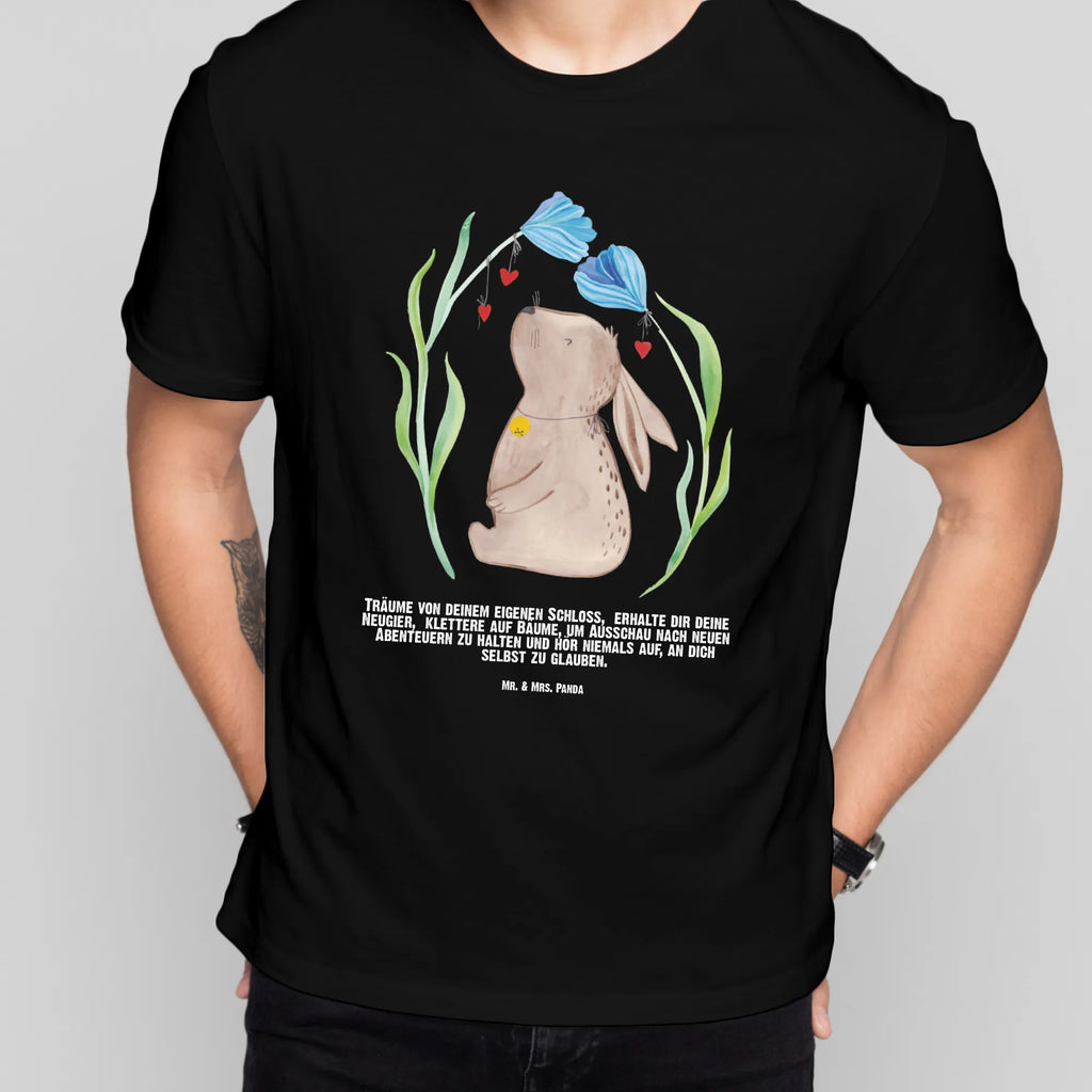 Personalisiertes T-Shirt Hase Blume T-Shirt Personalisiert, T-Shirt mit Namen, T-Shirt mit Aufruck, Männer, Frauen, Wunschtext, Bedrucken, Ostern, Osterhase, Ostergeschenke, Osternest, Osterdeko, Geschenke zu Ostern, Ostern Geschenk, Ostergeschenke Kinder, Ostern Kinder, Hase, Kaninchen, Kind, Taufe, Taufgeschenk, Geburt, Schwangerschaft, erstes Kind, Kindergeburtstag, Geburtstag, Hoffnung, Träume