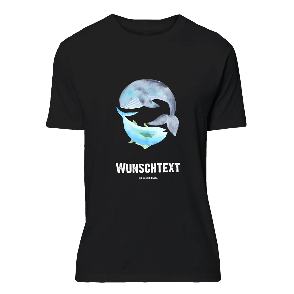 Personalisiertes T-Shirt Walfisch & Thunfisch T-Shirt Personalisiert, T-Shirt mit Namen, T-Shirt mit Aufruck, Männer, Frauen, Wunschtext, Bedrucken, Tiermotive, Gute Laune, lustige Sprüche, Tiere, Wal, Wahl, Tunfisch, Wortwitz lustig, Spruch lustig, Flachwitz, Witz, Spruch des Tages, Flachwitz Geschenk