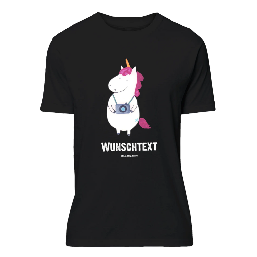 Personalisiertes T-Shirt Einhorn Fotograf T-Shirt Personalisiert, T-Shirt mit Namen, T-Shirt mit Aufruck, Männer, Frauen, Wunschtext, Bedrucken, Einhorn, Einhörner, Einhorn Deko, Pegasus, Unicorn, Fotograf, Fotografie, Kamera, Reisen, Weltreise, Weltenbummler, Urlaub, Tourist, Kurztrip, Reise, Städtereise