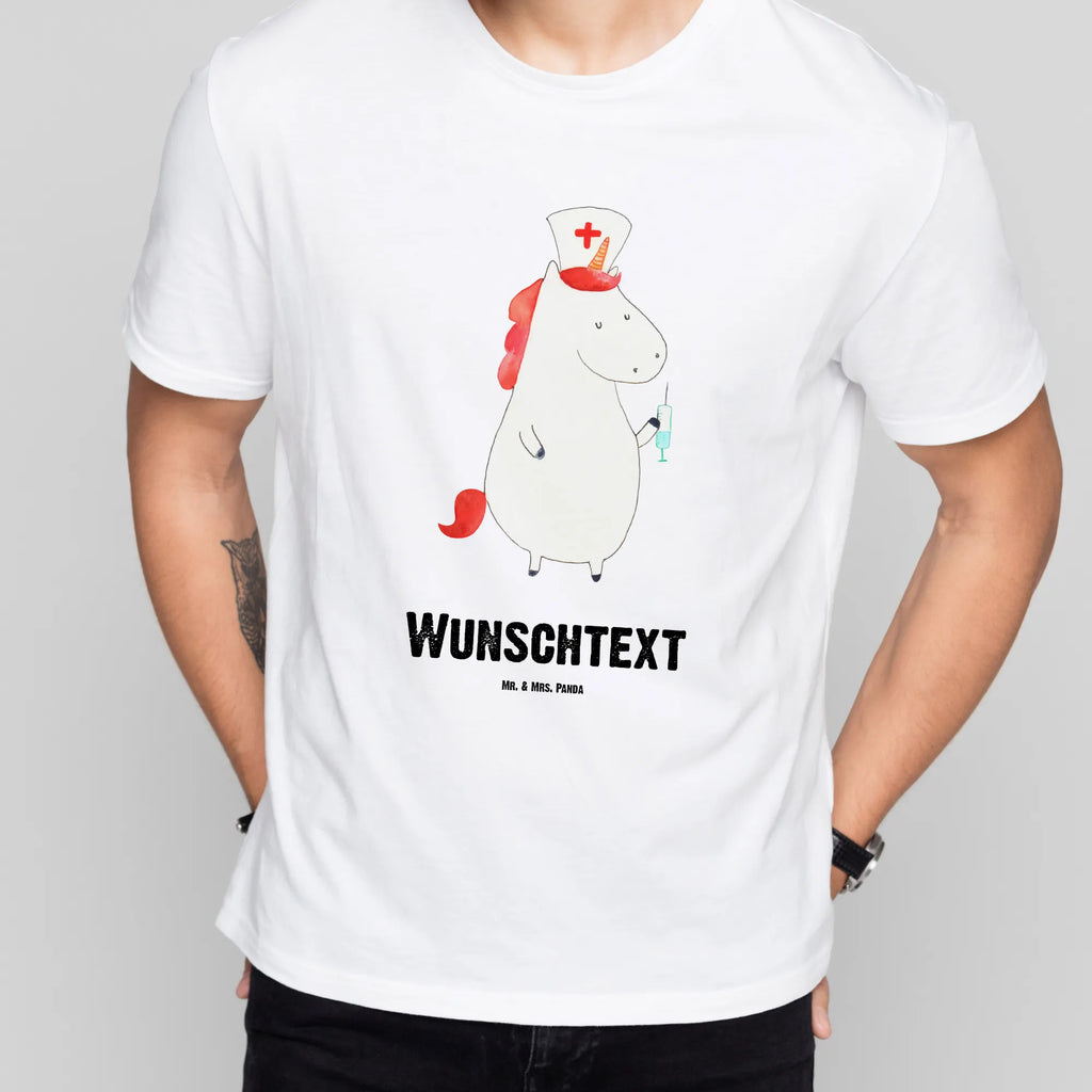 Personalisiertes T-Shirt Einhorn Krankenschwester T-Shirt Personalisiert, T-Shirt mit Namen, T-Shirt mit Aufruck, Männer, Frauen, Wunschtext, Bedrucken, Einhorn, Einhörner, Einhorn Deko, Unicorn, Krankenschwester Geschenk, Krankenpfleger Geschenk, Krankenpflegerin, Krankenschwester Dankeschön, Krankenhaus, Ärztin Geschenk