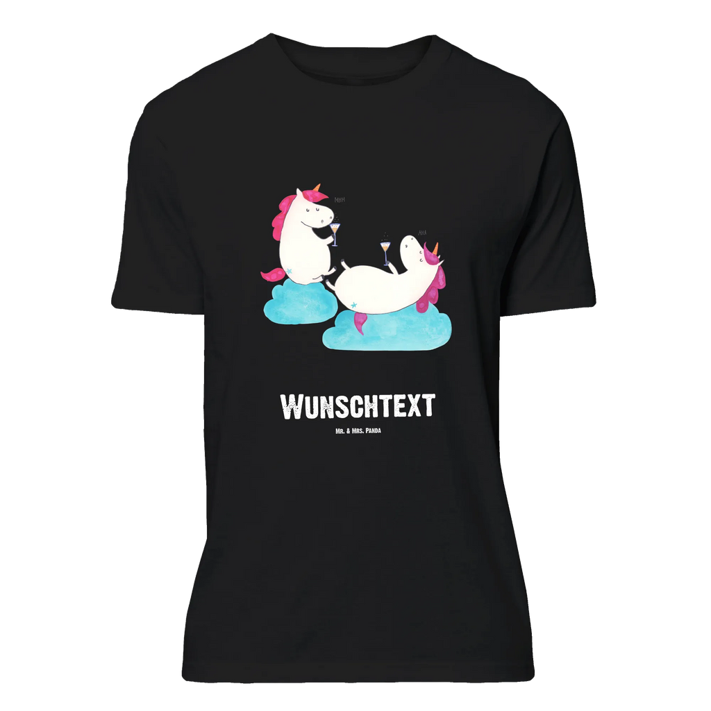 Personalisiertes T-Shirt Einhörner Sekt T-Shirt Personalisiert, T-Shirt mit Namen, T-Shirt mit Aufruck, Männer, Frauen, Wunschtext, Bedrucken, Einhorn, Einhörner, Einhorn Deko, Unicorn, Freundinnen, Freundin, BFF, Sekt, Mädelsabend, Spaß, Party, Korken, Anstoßen, Beste