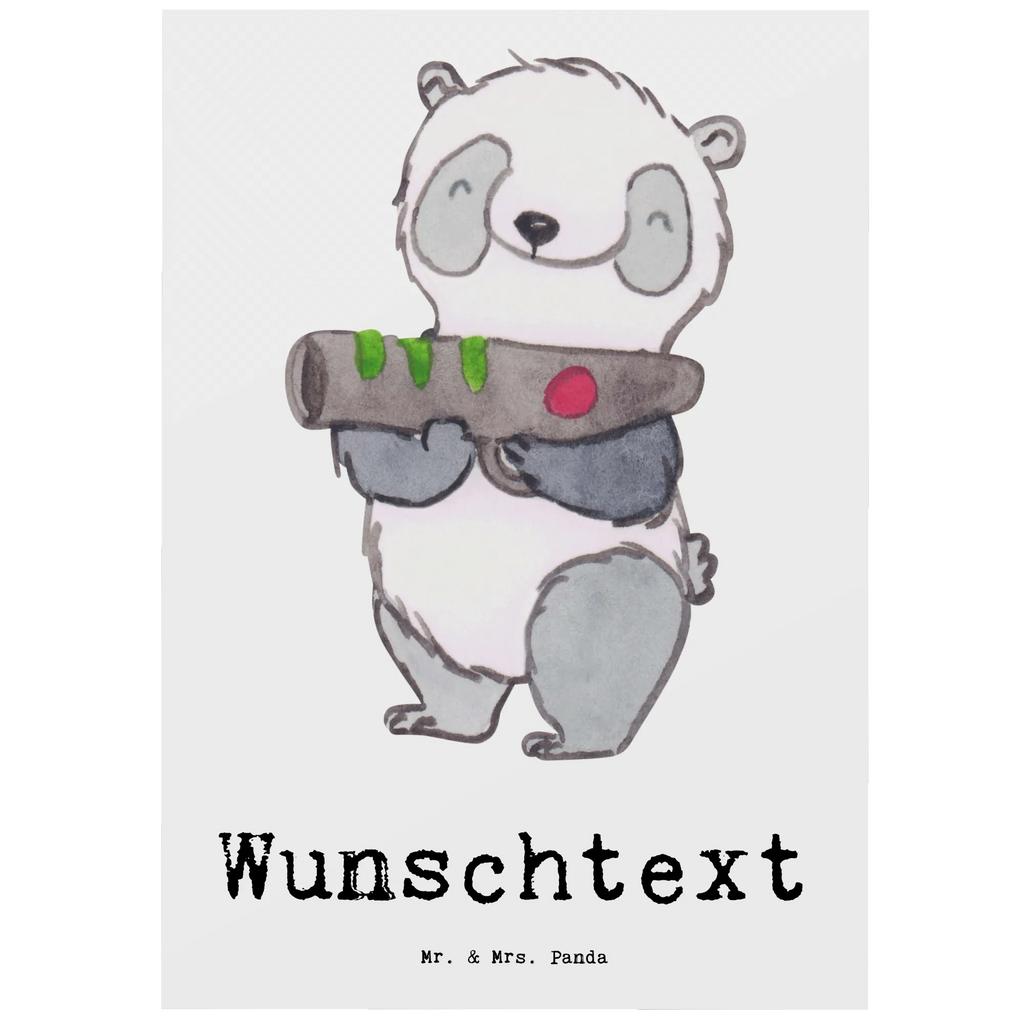 Personalisierte Postkarte Panda LaserTag Postkarte mit Namen, Postkarte bedrucken, Postkarte mit Wunschtext, Postkarte personalisierbar, Geschenkkarte mit Namen, Grußkarte mit Namen, Karte mit Namen, Einladung mit Namen, Ansichtskarte mit Namen, Geschenkkarte mit Wunschtext, Grußkarte mit Wunschtext, Karte mit Wunschtext, Einladung mit Wunschtext, Ansichtskarte mit Wunschtext, Geschenk, Sport, Sportart, Hobby, Schenken, Danke, Dankeschön, Auszeichnung, Gewinn, Sportler, Lasertag, Lasergame Zentrum, Laser Tag Party