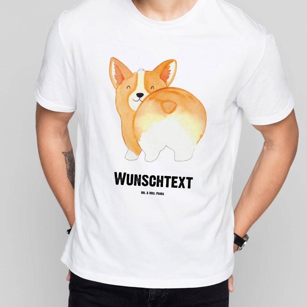 Personalisiertes T-Shirt Corgie Po T-Shirt Personalisiert, T-Shirt mit Namen, T-Shirt mit Aufruck, Männer, Frauen, Wunschtext, Bedrucken, Hund, Hundemotiv, Haustier, Hunderasse, Tierliebhaber, Hundebesitzer, Sprüche, Corgie, Hundeliebe, Motivation, Selbstliebe, Spruch