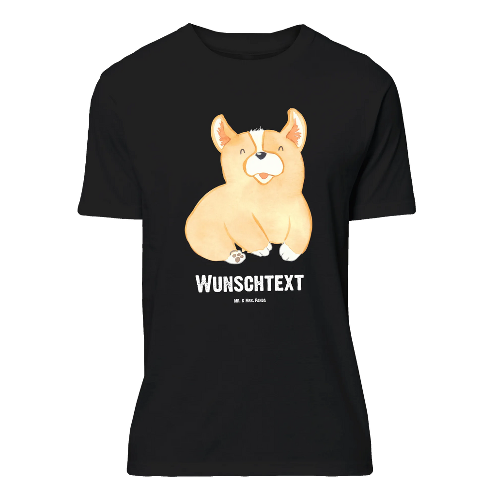 Personalisiertes T-Shirt Corgie T-Shirt Personalisiert, T-Shirt mit Namen, T-Shirt mit Aufruck, Männer, Frauen, Wunschtext, Bedrucken, Hund, Hundemotiv, Haustier, Hunderasse, Tierliebhaber, Hundebesitzer, Sprüche, Corgie, Welsh Corgie Pembroke, britisch, Motivation, Spruch, Hundespruch, Lebensfreude