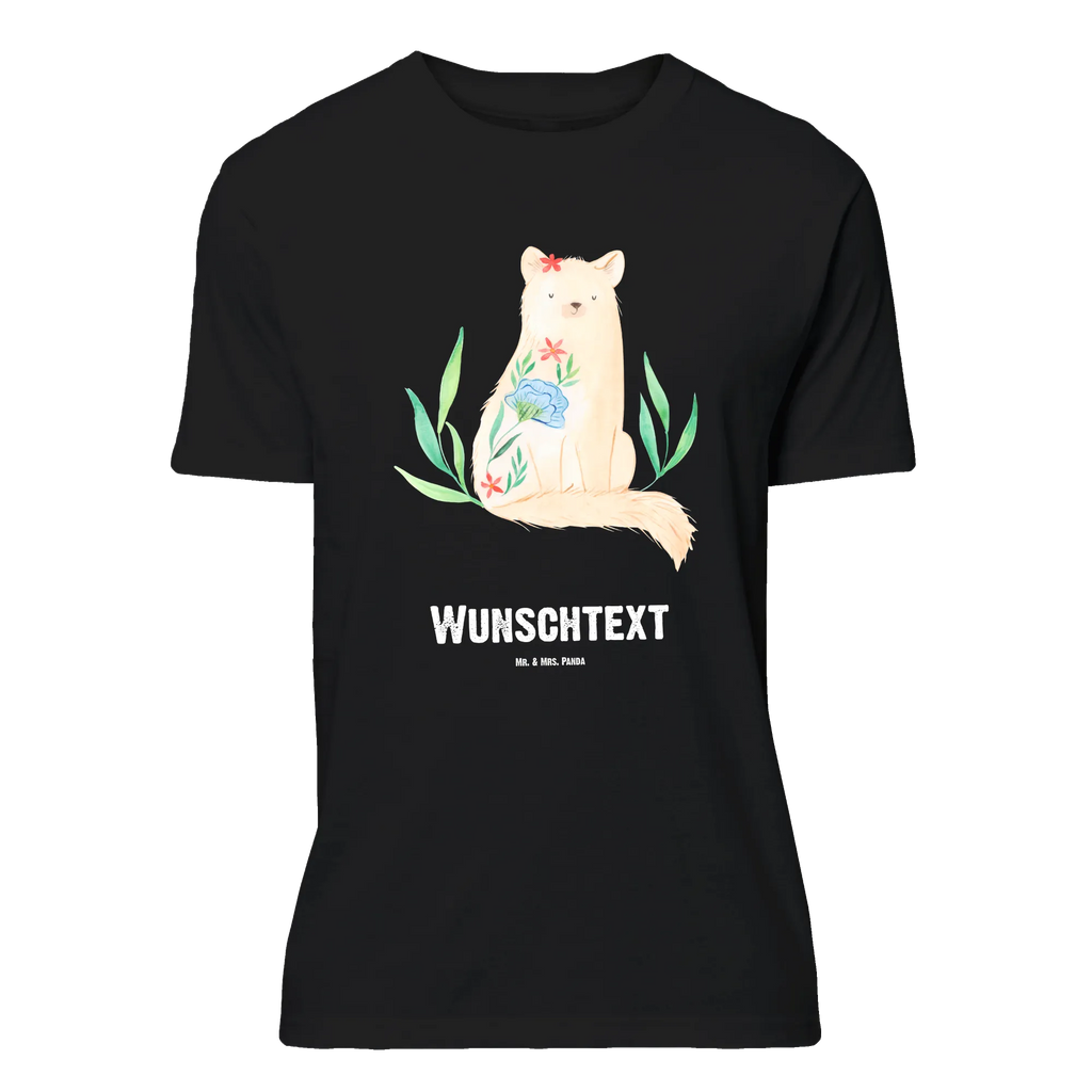 Personalisiertes T-Shirt Katze Blumen T-Shirt Personalisiert, T-Shirt mit Namen, T-Shirt mit Aufruck, Männer, Frauen, Wunschtext, Bedrucken, Katze, Katzenmotiv, Katzenfan, Katzendeko, Katzenfreund, Katzenliebhaber, Katzenprodukte, Katzenartikel, Katzenaccessoires, Katzensouvenirs, Katzenliebhaberprodukte, Katzenmotive, Selbstliebe, Selfcare, Motivation, Mutausbruch