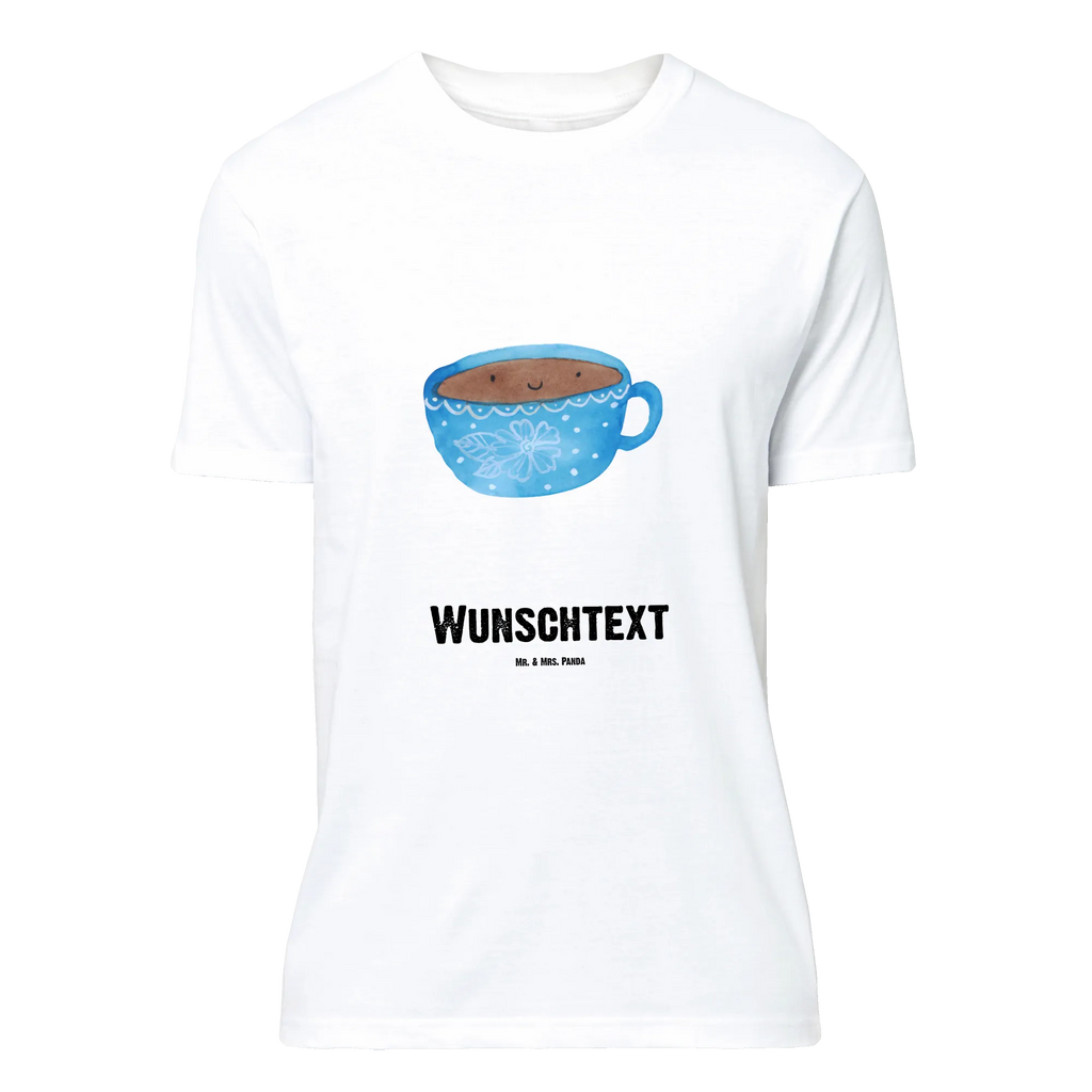 Personalisiertes T-Shirt Kaffee Tasse T-Shirt Personalisiert, T-Shirt mit Namen, T-Shirt mit Aufruck, Männer, Frauen, Wunschtext, Bedrucken, Tiermotive, Gute Laune, lustige Sprüche, Tiere, Kaffee, Tasse, Liebe, Geschmack, Genuss, Glücklich