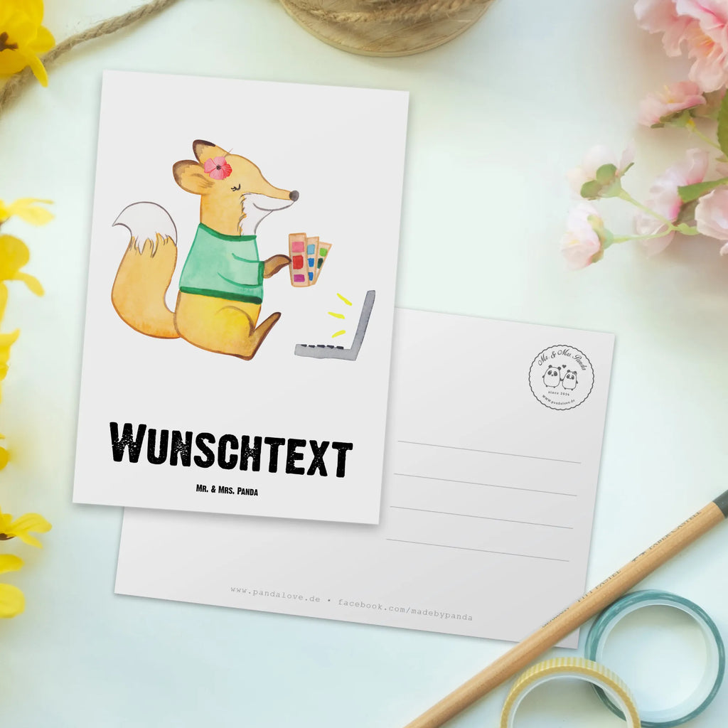 Personalisierte Postkarte Grafikerin mit Herz Postkarte mit Namen, Postkarte bedrucken, Postkarte mit Wunschtext, Postkarte personalisierbar, Geschenkkarte mit Namen, Grußkarte mit Namen, Karte mit Namen, Einladung mit Namen, Ansichtskarte mit Namen, Geschenkkarte mit Wunschtext, Grußkarte mit Wunschtext, Karte mit Wunschtext, Einladung mit Wunschtext, Ansichtskarte mit Wunschtext, Beruf, Ausbildung, Jubiläum, Abschied, Rente, Kollege, Kollegin, Geschenk, Schenken, Arbeitskollege, Mitarbeiter, Firma, Danke, Dankeschön, Grafikerin, Designer, Mediengestalter, Grafikdesignerin