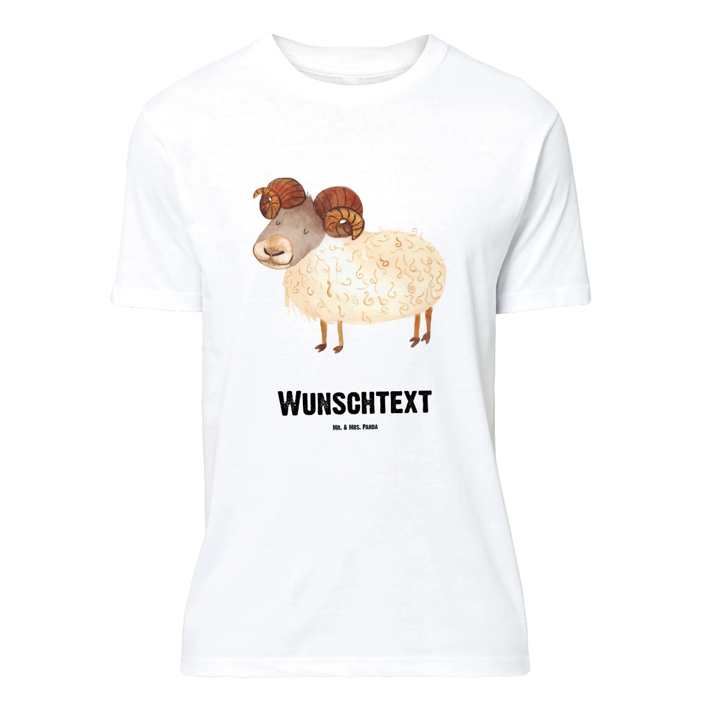 Personalisiertes T-Shirt Sternzeichen Widder T-Shirt Personalisiert, T-Shirt mit Namen, T-Shirt mit Aufruck, Männer, Frauen, Wunschtext, Bedrucken, Tierkreiszeichen, Sternzeichen, Horoskop, Astrologie, Aszendent, Widder Geschenk, Widder Sternzeichen, Geschenk März, Geschenk April, Geburtstag März, Geburtstag April, Bock, Schafbock