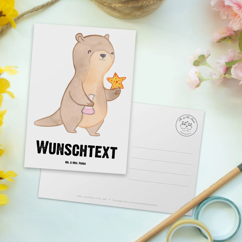 Personalisierte Postkarte Meeresbiologe mit Herz Postkarte mit Namen, Postkarte bedrucken, Postkarte mit Wunschtext, Postkarte personalisierbar, Geschenkkarte mit Namen, Grußkarte mit Namen, Karte mit Namen, Einladung mit Namen, Ansichtskarte mit Namen, Geschenkkarte mit Wunschtext, Grußkarte mit Wunschtext, Karte mit Wunschtext, Einladung mit Wunschtext, Ansichtskarte mit Wunschtext, Beruf, Ausbildung, Jubiläum, Abschied, Rente, Kollege, Kollegin, Geschenk, Schenken, Arbeitskollege, Mitarbeiter, Firma, Danke, Dankeschön, Meeresbiologe, Meereskundler, Naturwissenschaftler, Meeresforscher, maritime Forschung, Studium