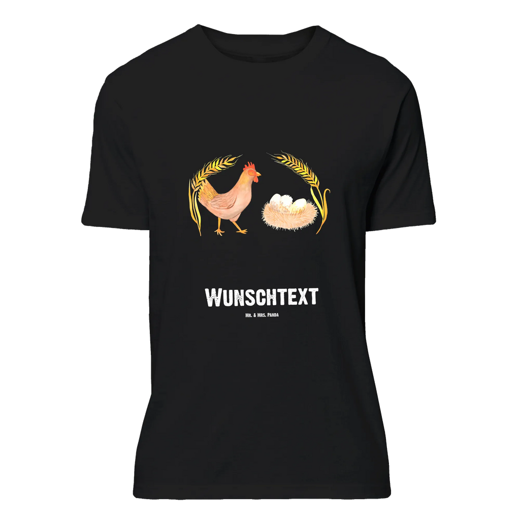 Personalisiertes T-Shirt Huhn stolz T-Shirt Personalisiert, T-Shirt mit Namen, T-Shirt mit Aufruck, Männer, Frauen, Wunschtext, Bedrucken, Bauernhof, Hoftiere, Landwirt, Landwirtin, Hahn, Henne, Hühner, Eier, Hof, Landleben, Motivation, Geburt, Magie, Spruch, Schwangerschaft