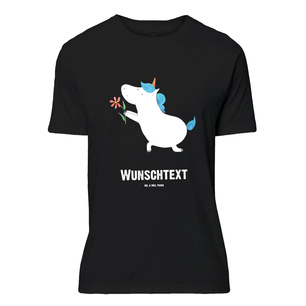 Personalisiertes T-Shirt Einhorn Blume T-Shirt Personalisiert, T-Shirt mit Namen, T-Shirt mit Aufruck, Männer, Frauen, Wunschtext, Bedrucken, Einhorn, Einhörner, Einhorn Deko, Pegasus, Unicorn, Liebe, Liebesbeweis, Antrag, Heiratsantrag, Verlobung, Ehepaar, Pärchen, Partner, Freund, Freundin, Ehe, heiraten