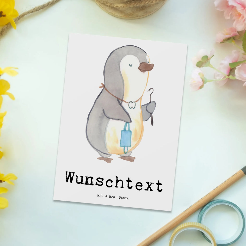 Personalisierte Postkarte Zahnmedizinischer Fachangestellter mit Herz Postkarte mit Namen, Postkarte bedrucken, Postkarte mit Wunschtext, Postkarte personalisierbar, Geschenkkarte mit Namen, Grußkarte mit Namen, Karte mit Namen, Einladung mit Namen, Ansichtskarte mit Namen, Geschenkkarte mit Wunschtext, Grußkarte mit Wunschtext, Karte mit Wunschtext, Einladung mit Wunschtext, Ansichtskarte mit Wunschtext, Beruf, Ausbildung, Jubiläum, Abschied, Rente, Kollege, Kollegin, Geschenk, Schenken, Arbeitskollege, Mitarbeiter, Firma, Danke, Dankeschön