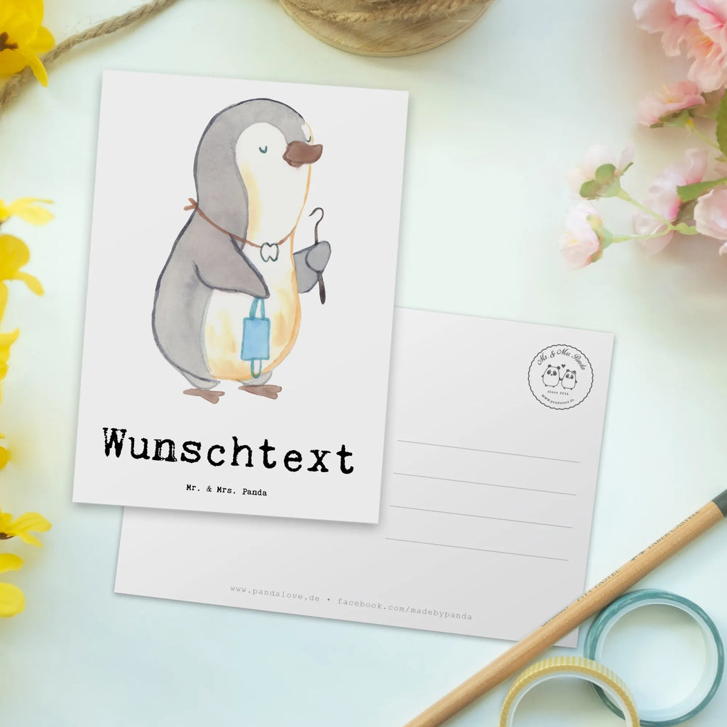 Personalisierte Postkarte Zahnmedizinischer Fachangestellter mit Herz Postkarte mit Namen, Postkarte bedrucken, Postkarte mit Wunschtext, Postkarte personalisierbar, Geschenkkarte mit Namen, Grußkarte mit Namen, Karte mit Namen, Einladung mit Namen, Ansichtskarte mit Namen, Geschenkkarte mit Wunschtext, Grußkarte mit Wunschtext, Karte mit Wunschtext, Einladung mit Wunschtext, Ansichtskarte mit Wunschtext, Beruf, Ausbildung, Jubiläum, Abschied, Rente, Kollege, Kollegin, Geschenk, Schenken, Arbeitskollege, Mitarbeiter, Firma, Danke, Dankeschön